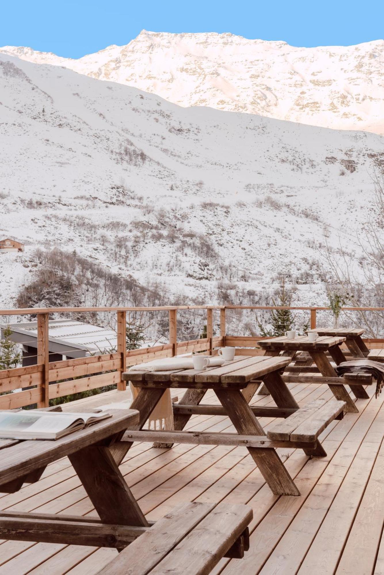 Alpeen Hotel Saint-Martin-de-Belleville Luaran gambar